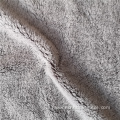 Long Pile Shimmer Double Side Solid Fabric